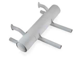 Exhaust silencer. Porsche 356 Pre A / 356 A - 61654103